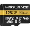 Prograde digital Scheda microSD V60 (128 GB), testata per dispositivi di schede SD di dimensioni