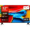 TCL TV 32V4C - 32" HD Smart QLED Direct LED con Android TV e HDR -