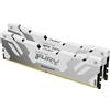 Kingston Technology FURY 32GB 6400MT/s DDR5 CL32 DIMM (Kit da 2) Renegade White