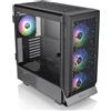 Thermaltake Case Ceres 500 TG ARGB Midi Tower Nero con Ventole RGB