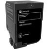Lexmark Lexmark 74C20K0 cartuccia toner 1 pz Originale Nero