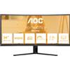 Aoc Monitor PC AOC 34" WQHD 120 Hz HDMI DisplayPort CU34B3E