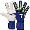 T1TAN Blue Beast 3.0 (FP) - Guanti da portiere - guanti da portiere di calcio - con protezione per le dita - taglia 6