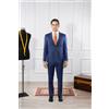 Amirante Antica Sartoria Napoletana Abito uomo sartoriale drop 7 in fresco lana Tasmania - slim fit - Made in Italy