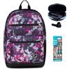 ZAINO SEVEN THE DOUBLE REVERSIBILE CON EARPHONES WIRELESS BLOOMING TIME