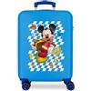Disney Good Mood Valigia da cabina blu 37 x 55 x 20 cm rigida ABS chiusura a combinazione laterale 32 l 2 kg 4 ruote doppie bagaglio a mano
