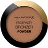 Max Factor Facefinity Bronzer Powder, Terra Abbronzante dal Finish Satinato a Lunga Durata, 002 Warm Tan
