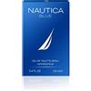 Nautica Blue, Eau de Toilette Spray, Profumo Uomo con Note di Bergamotto, Ninfea e Cedro - 100 ml