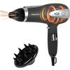 PROFI CARE ProfiCare® Asciugacapelli con funzione di ionizzazione, 2200 W, asciugacapelli da viaggio extra leggero, 3 livelli di potenza e 2 livelli di ventola, asciugacapelli con Cool Shot, asciugacapelli con