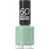 Rimmel London 60 Seconds Super Shine Smalto, Smalto asciugatura rapida, Colore vibrante, A lunga tenuta, 8 ml, 154 Shell Yeah