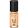 Max Factor Fondotinta Facefinity All Day Flawless - Correttore, Fondotinta liquido e primer viso 3-in-1, Formula vegan, Copertura modulabile, Tenuta fino a 30 ore, SPF20 - W62 Warm Beige, 30 ml