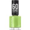 Rimmel London Rimmel 60 Seconds Super Shine Smalto, Smalto asciugatura rapida, Colore vibrante, A lunga tenuta, 8 ml, 107 Acid Lime