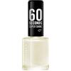Rimmel London Rimmel 60 Seconds Super Shine Smalto, Smalto asciugatura rapida, Colore vibrante, A lunga tenuta, 8 ml, 730 Silver Bullet