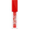 Rimmel London Rimmel Oh My Gloss!, 004 Vivid Red, Olio per Labbra, Non-Appiccica, Boost di Idratazione, Idratante e Comfortevole, Facile da Applicare, Formula Vegana, 6ml