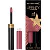 Max Factor, Lipfinity Lip Colour Tinta Labbra Matte Lunga Durata E Gloss Idratante, Applicazione Bifase, Edizione Limitata, 84 Rising Star