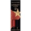 Max Factor, Lipfinity Lip Colour Tinta Labbra Matte Lunga Durata E Gloss Idratante, Applicazione Bifase, Edizione Limitata, 90 Starstruck