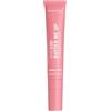 Rimmel London Oh My Gloss Butter Me Up Lip Butter Balm, Balsamo labbra idratante, Balsamo labbra colorato, Cura delle labbra, Idratazione, Nutriente, Squalano, 15 ml, 002 Bubble Gum