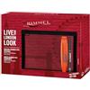Rimmel London Cofanetto Regalo Live Your London Look, Pochette con Scandal'Eyes Reloaded Mascara e Matita Occhi Nera Scandal'Eyes Exaggerate Eye Definer