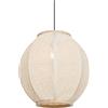 Qazqa rob - Lampada a sospensione Orientale - 1 luce - Ø 46 cm - Bianco - Orientale - Soggiorno I Camera da letto I Sala da Pranzo I Cucina