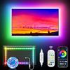Daymeet Luci TV per TV da 42-60 pollici, RGB Music Sync Tv Led Luce Cambia Colore Tv Retroilluminazione a LED con App/Telecomando, Striscia LED USB per Camera Gaming Party Decorazioni