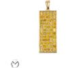 Pendaglio oro giallo 14 kt 585 diamanti Fancy 1,09 ct -319/VE-