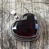 Handmade Splendido Africano Ametista Gemma 925 Argento Sterling Handmade Ciondolo A-4