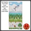 Studio Ghibli Asciugamano da bagno My Neighbor Totoro (Walk in the Sky) 60x120 cm Studio...