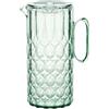 Guzzini - Vanity, Caraffa con coperchio in Bio-based SAN e Bio-based SMMA (Verde matcha)