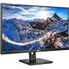 Philips 279P1 USB Hub Monitor 27 pollici UHD, 60Hz, IPS, 4ms GtG, altezza regolabile, Speakers (3840x2160 HDMI 2x 2.0 DP 1x 1.4) nero