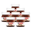 CAIYA Mini Vasetto da 25gr - Confezione da 8 Pezzi per Nutella da ogni ricorrenza (Battesimi, Comunioni, Compleanni, Confettate) con Portachiavi CAIYA®