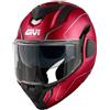 Givi Casco Moto Modulare P/J Givi X36 FIBRA PULSE Bordeaux Nero A