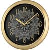 Seiko Orologio da parete Clock oro-nero