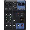 YAMAHA MG06 Mixer Audio Console di Mixaggio Compatta con 6 Canali d Ingresso e