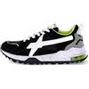 w6yz Breeze 3-M. Suede/Nylon/Pepper Sole Black-White-Navy