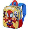 Marvel Spiderman Team-up-Zainetto 3D Elite, Giallo, 26 x 31 cm, Capacità 8 L