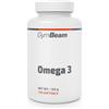 GymBeam Omega 3 olio di pesce con EPA e DHA in capsule 120 pz Capsule