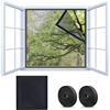 CXHJCQ 85x140cm Zanzariera, Schermo Antinsetti per Finestre e Porte, Rete per Finestre per Gatti, Tenda Antinsetti per Tenere Fuori Mosche, Zanzare, Insetti e Parassiti