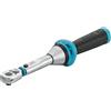 Hazet Chiave dinamometrica HAZET 5108-3CT | Uscita: quadro 6,3 mm (1/4 di pollice), tolleranza: 3 %, 20 denti (angolo di lavoro 18°) | Utensile ideale per biciclette o altri veicoli a due ruote.