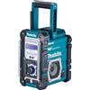 Makita DMR112 Radio da cantiere DAB/DAB+, agli ioni di litio, con Bluetooth, batterie e caricabatterie non inclusi