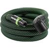 Festool Tubo flessibile d'aspirazione D 27/32x3,5m-AS-90°/CT