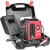 TIGMIG Saldatrice Inverter Elettrodo MMA, Fino 170 Ampere, Modello TM169PVC, Con Valigia In PVC, Completa Di Accessori, Tecnologia IGBT, Garanzia e Assistenza ITALIA