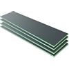 AICA ITALY SRL Pannello di Costruzione da Piastrellare in Estruso Polistrirene Rigido XPS Isolamento della Casa e del Bagno 2500x600X40 mm (4 pezzi/set)