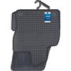 Petex 20110 Tappetino in Gomma nero anteriore e Posteriore Compatibilità con SKODA Karoq SUV NU7