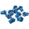 VS 10 Pezzi Lampade BLU LED T5 B8.5D Per Cruscotto Quadro Strumenti Lampadine Luci 12V Palla