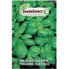 SEEDSELECT Semi Basilico Gigante Italiano Classico Bustina Termosaldata Sementi Giardino Giardinaggio