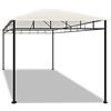 FRANKYSTAR Gazebo 3x2 M per esterni in ferro battuto elegante gazebo da giardino colore ecrù