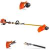 Boudech® Monster 620 - Decespugliatore Multifunzione a scoppio 3 in 1 Motore 2 Tempi con Disco 3T Tesina batti e vai e Tagliasiepe
