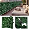 Mendler Siepe Artificiale Privacy Balcone Giardino Rete Decorativo N77 Poliestere Scuro 500x150cm
