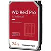 Western Digital WD Red Pro WD241KFGX - Disco rigido - Enterprise - 24 TB - interno - 3,5″ (8,9 cm)