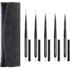 Tipsketch Pennelli Unghie Gel 5 Pezzi, Set di Pennelli Liner e Dotting Pen per Disegni Sottili e Dettagliati, Strumenti a Doppia Punta per Nail Art
